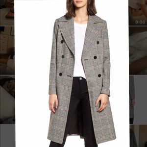 Mural Blazer Midi Coat